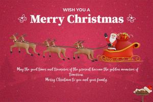 Write Wishes On Christmas And New Year 2024 Cards