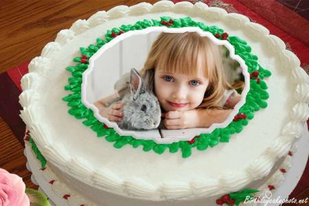 Stitch Photos onto Happy Birthday Cakes for Free