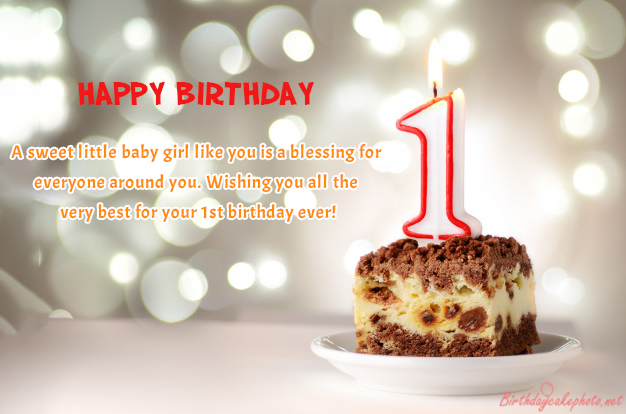 Happy 1st Birthday Wishes For Baby Boys And Girls