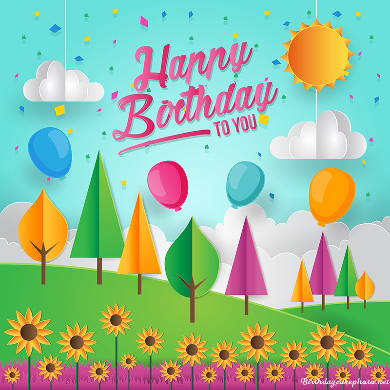 Beautiful and unique birthday card templates - Photo 2